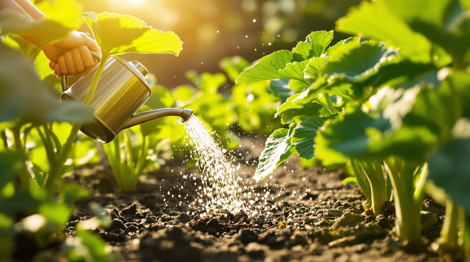 Arrosage des courgettes : Guide complet pour une récolte abondante et réussie