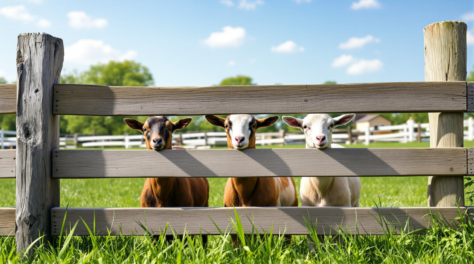 Comment faire une clôture pour chèvre : Guide complet pour protéger vos animaux efficacement