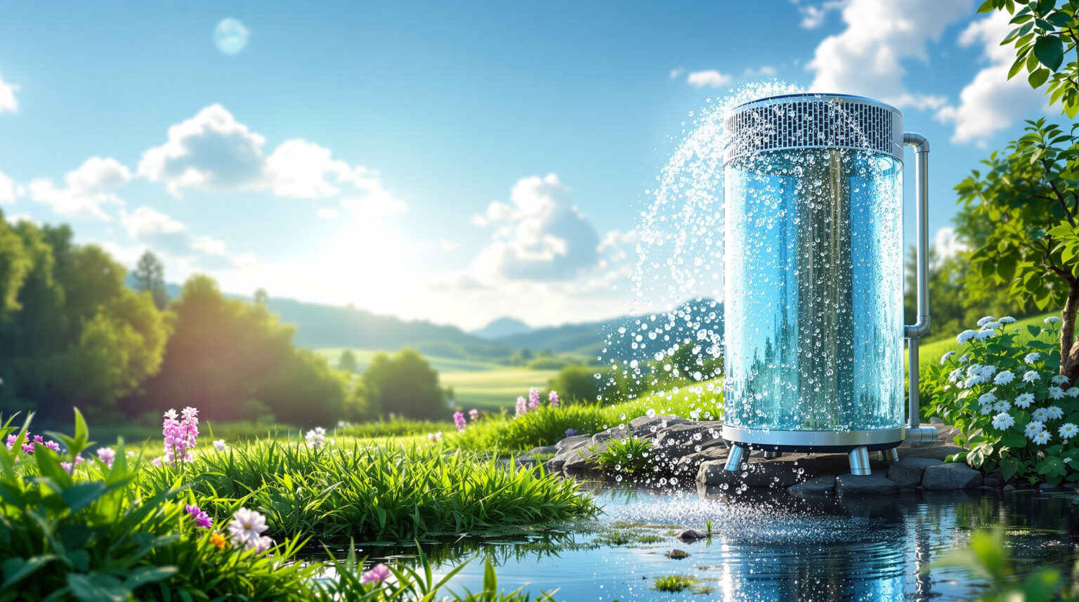 Condensateur atmosphérique sans électricité : Découvrez comment capter l’énergie de l’air sans source électrique !