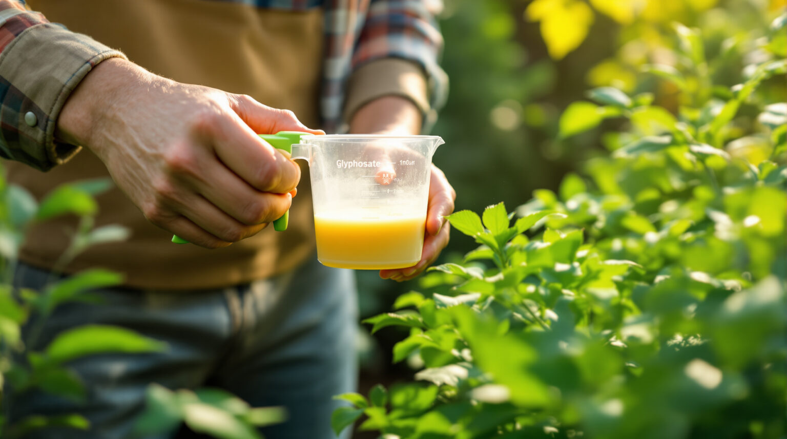Dosage glyphosate pour 5 l d’eau forum : Découvrez les recommandations et astuces des experts !