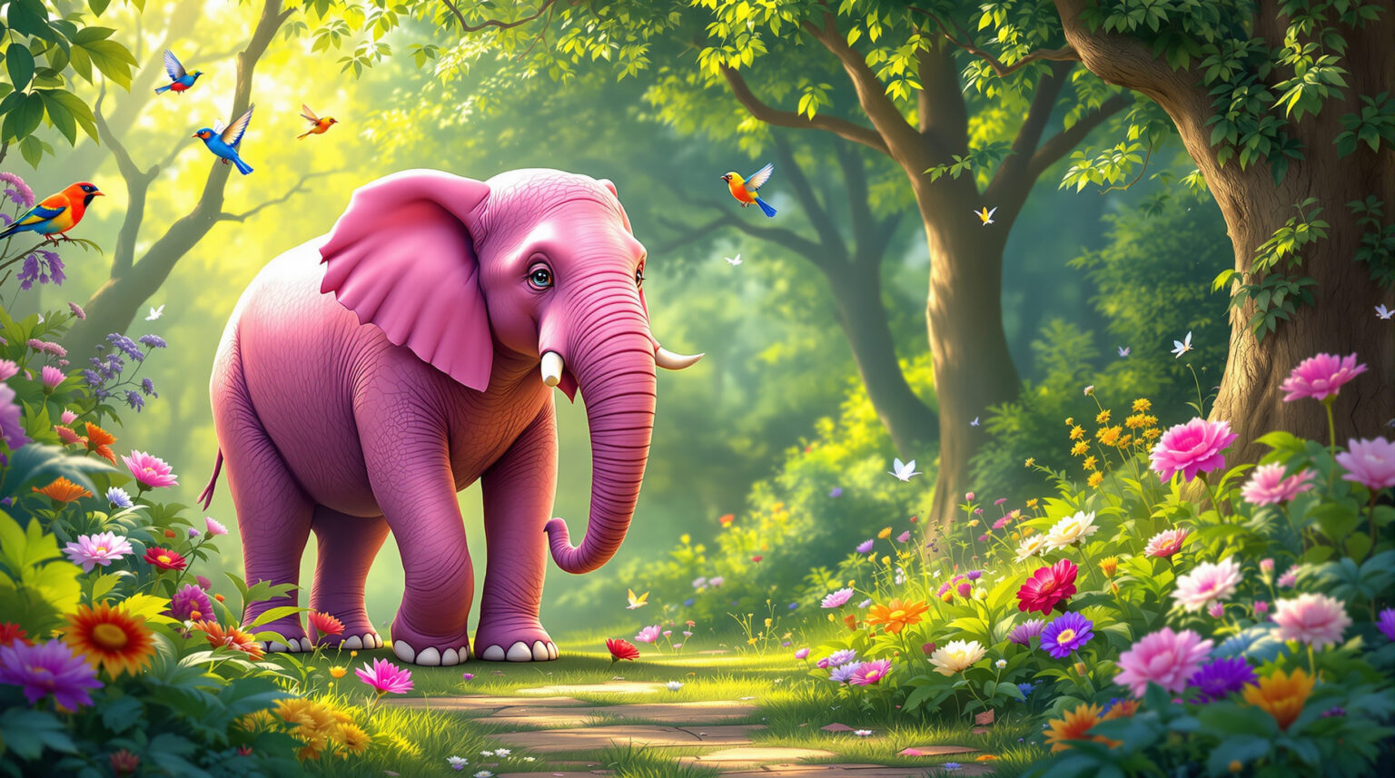 Éléphant rose : Découvrez l’univers fascinant de cet animal emblématique et ses secrets étonnants !