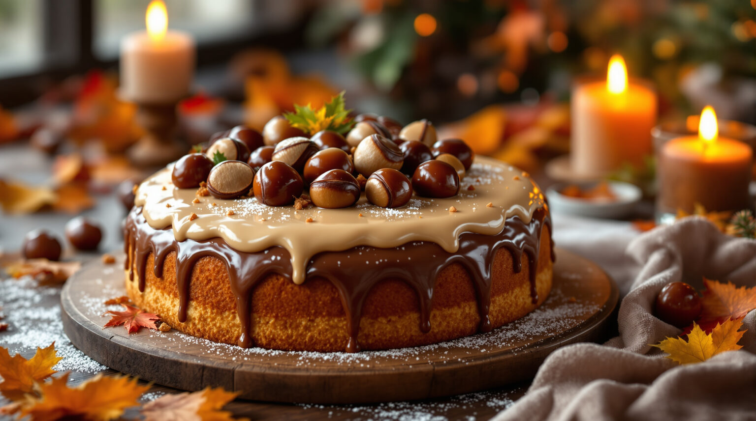 Gâteau aux marrons glacés : recette facile et délicieuse pour les fêtes