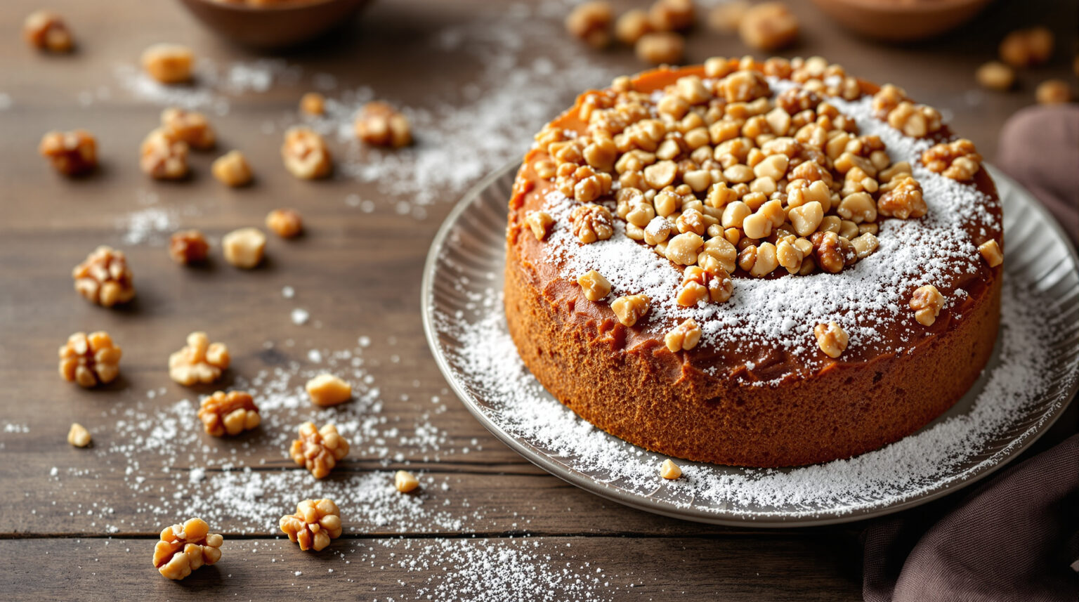 Gâteau aux noix : découvrez la recette facile et savoureuse à réaliser chez vous !