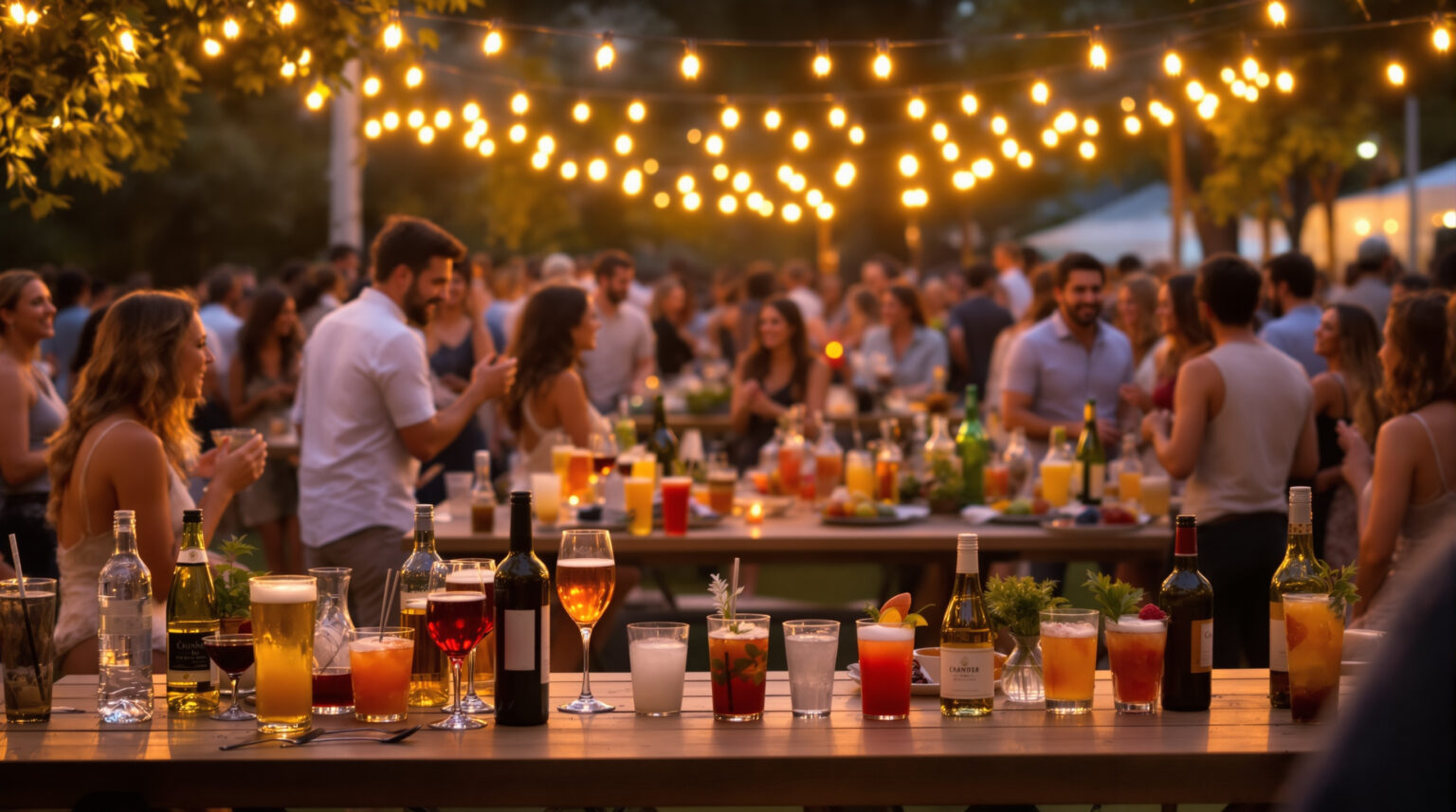 Quelle quantité de boisson pour 50 personnes : Guide pratique pour bien vous préparer à votre événement
